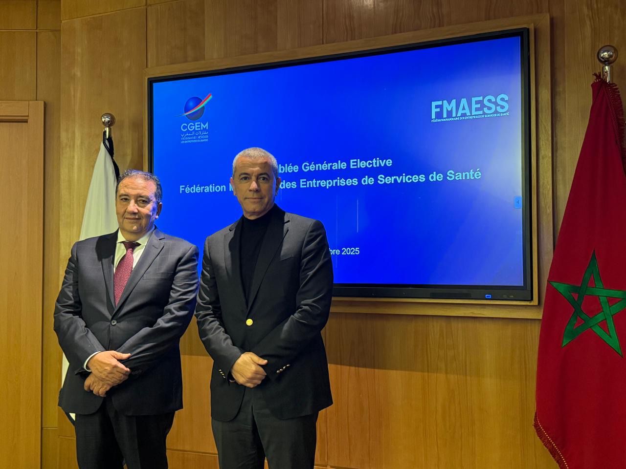 FMAESS : Rochdi Talib et Redouane Semlali élus Président et Vice-président général